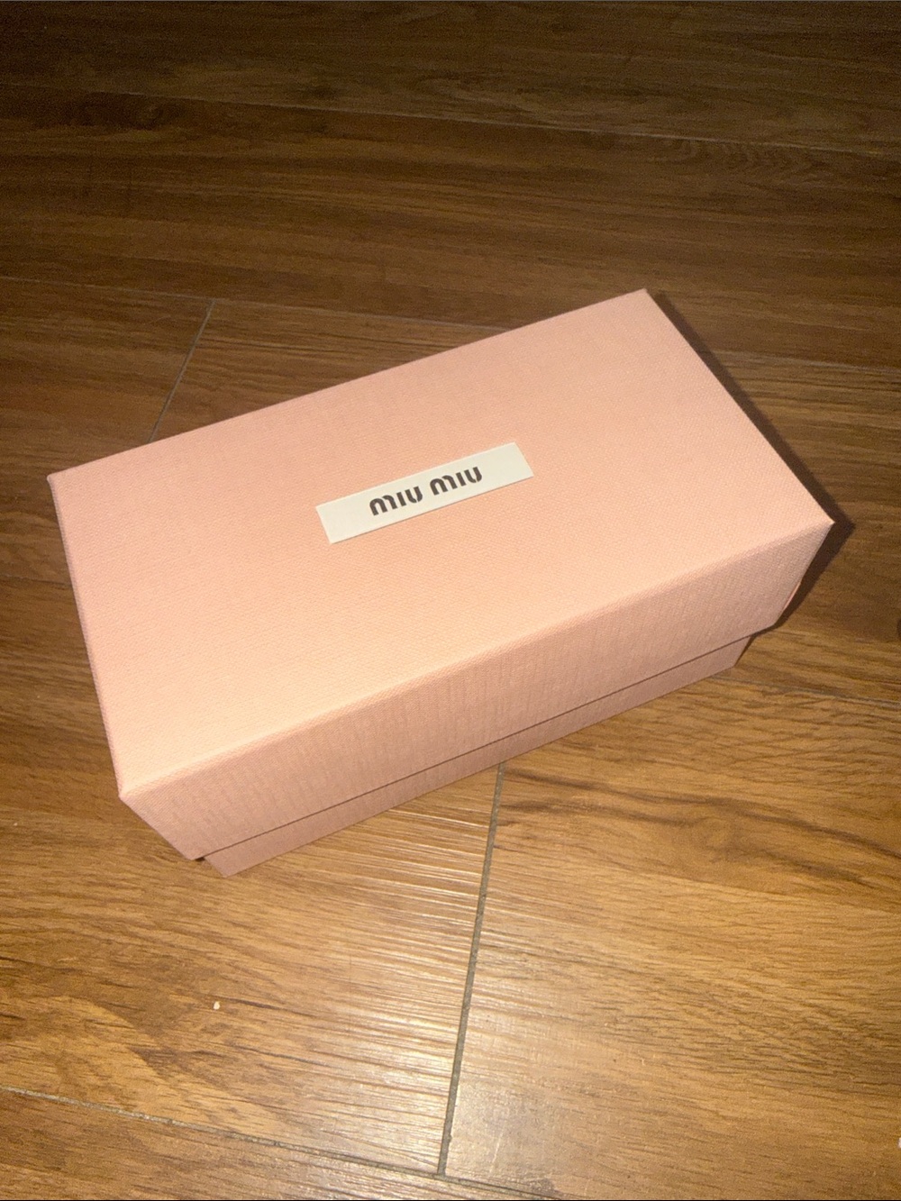 Miu Miu Blush Pink Sunglass Box
